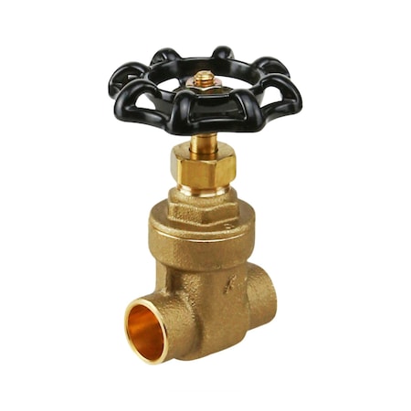 Everflow SWT Cast Brass Gate Valve 4" 205C004-NL